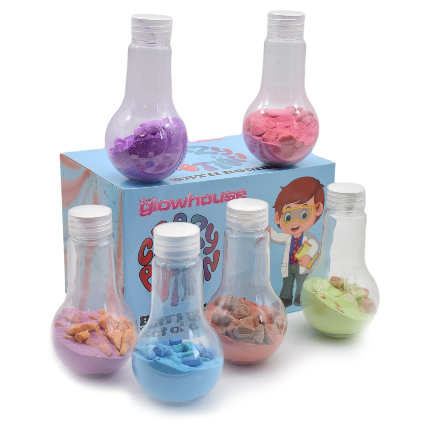 Bath Bomb Crazy Potions Set of 6-